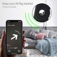 Geldbörse AirTag 'Verona' - Leder-Wallet mit AirTag- & Münzfach