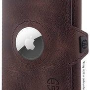 Geldbörse AirTag 'Verona' - Leder-Wallet mit AirTag- & Münzfach