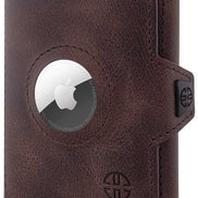 Geldbörse AirTag 'Verona' - Leder-Wallet mit AirTag- & Münzfach