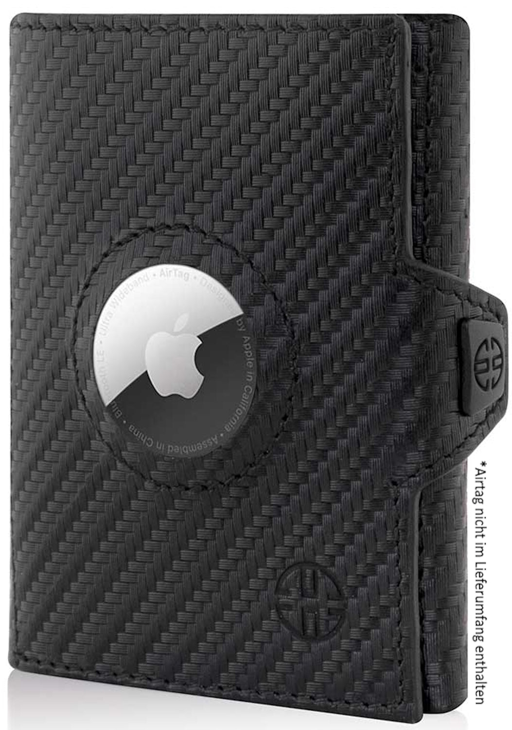 Geldbörse AirTag 'Verona' - Leder-Wallet mit AirTag- & Münzfach