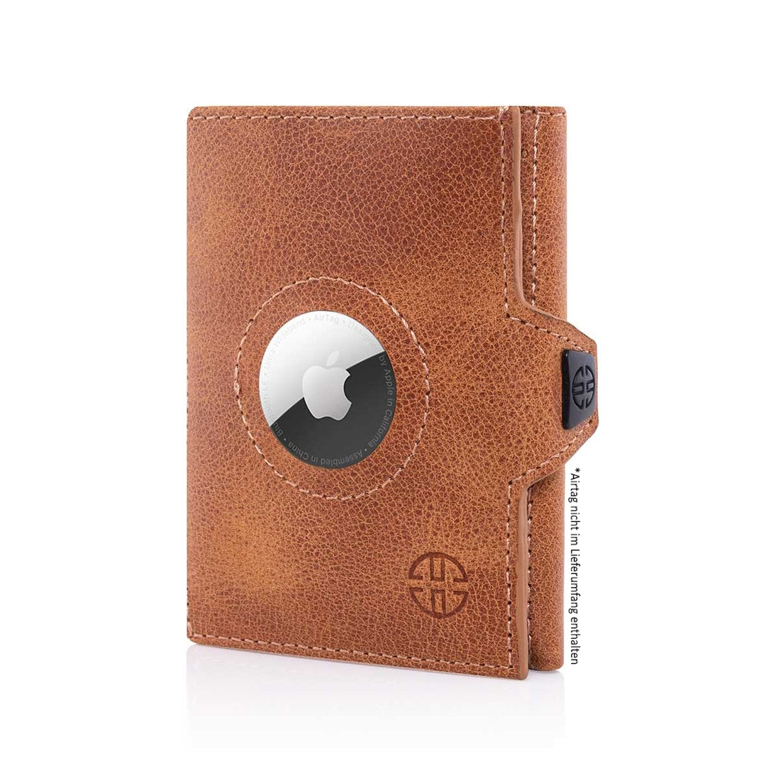 Geldbörse AirTag 'Verona' - Leder-Wallet mit AirTag- & Münzfach