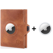 Geldbörse AirTag 'Verona' - Leder-Wallet mit AirTag- & Münzfach