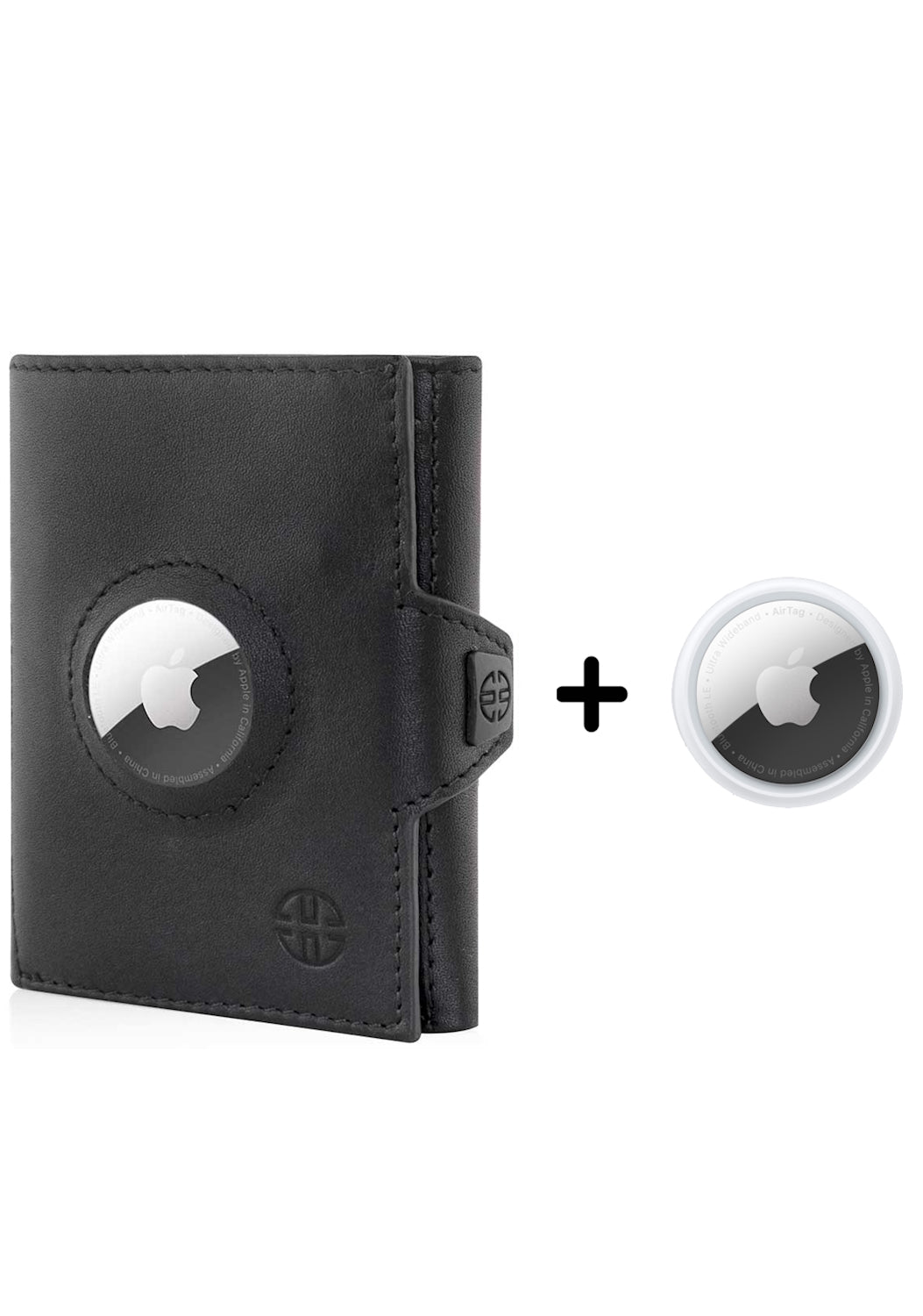 Geldbörse AirTag 'Verona' - Leder-Wallet mit AirTag- & Münzfach